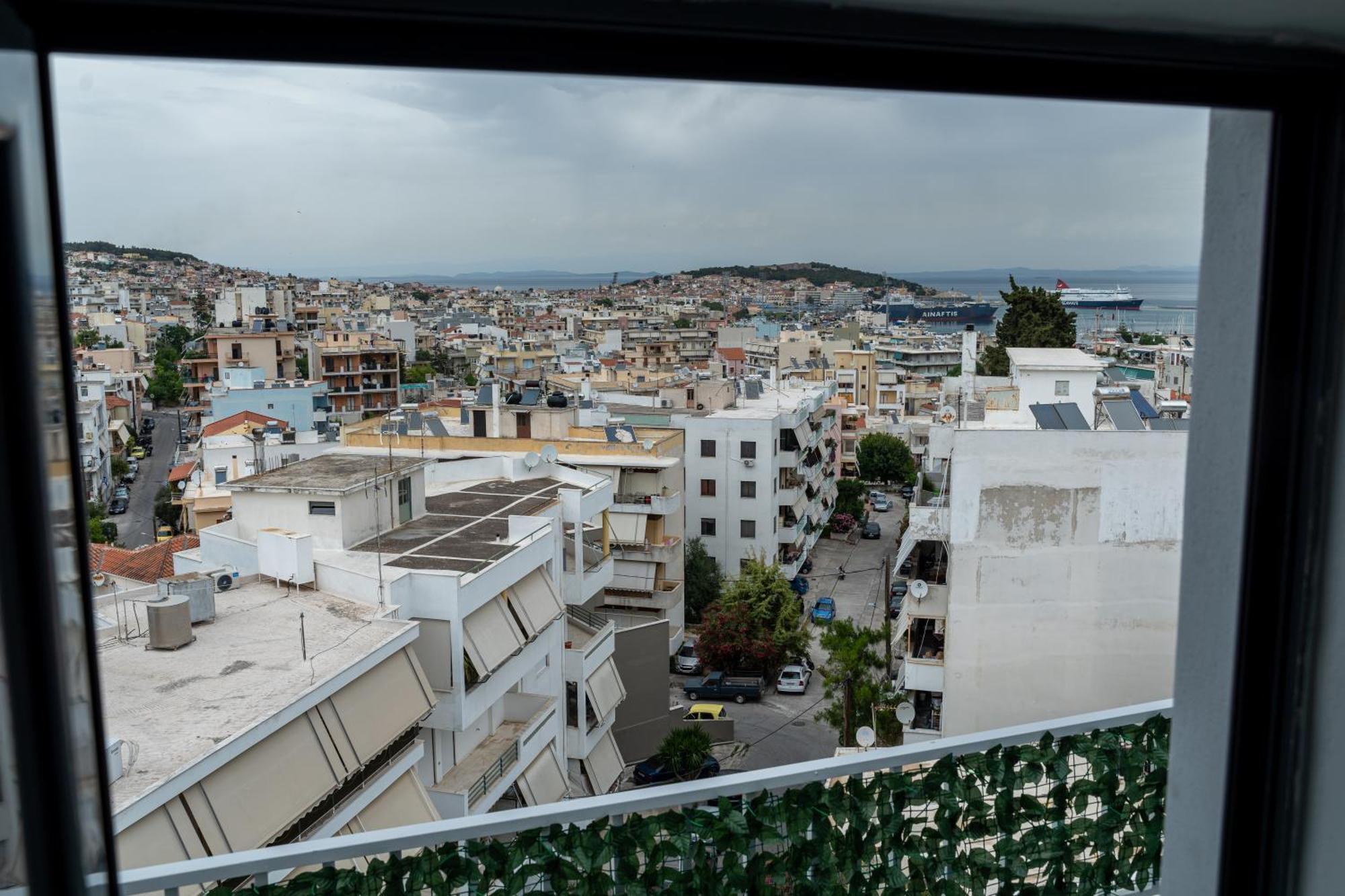 Loft Life Studio, With 360 View Of Mytilene Apartment Exterior photo